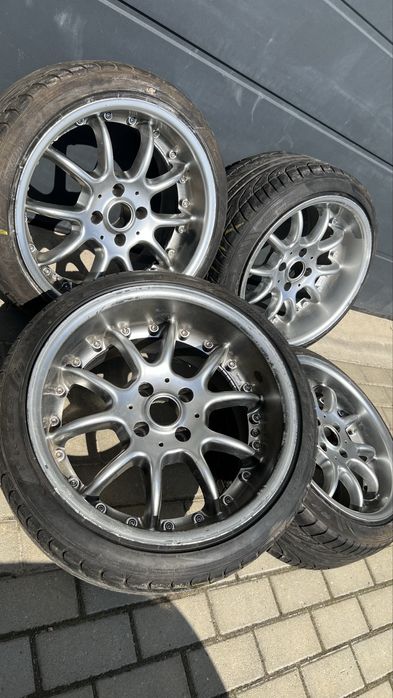 R17 inci 4x108 jante Brock B6 late buza Peugeot Citroen Ford Opel