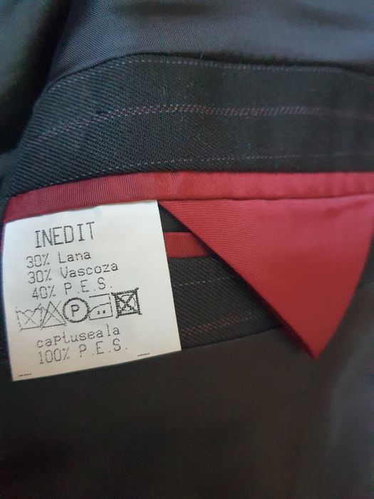 Costum negru de calitate - Inedit