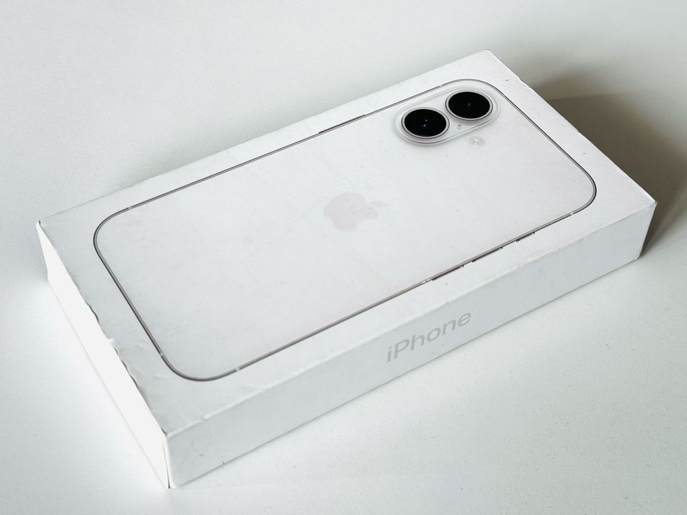 НОВ! Iphone 16 128GB White Гаранция 1 Година