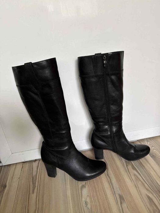 Ботуши Tamaris естествена кожа