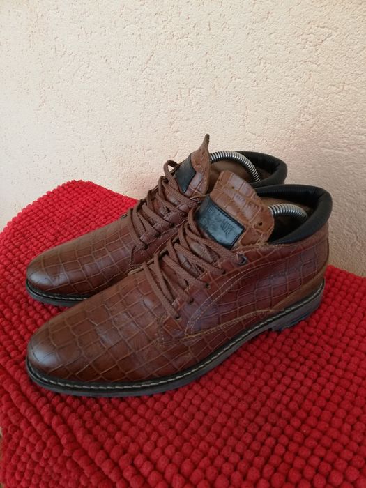 Ghete piele nr 41/42 bărbați Cycleur de Lux