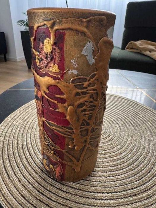 Vand vaze decorative ceramica lucrate manual