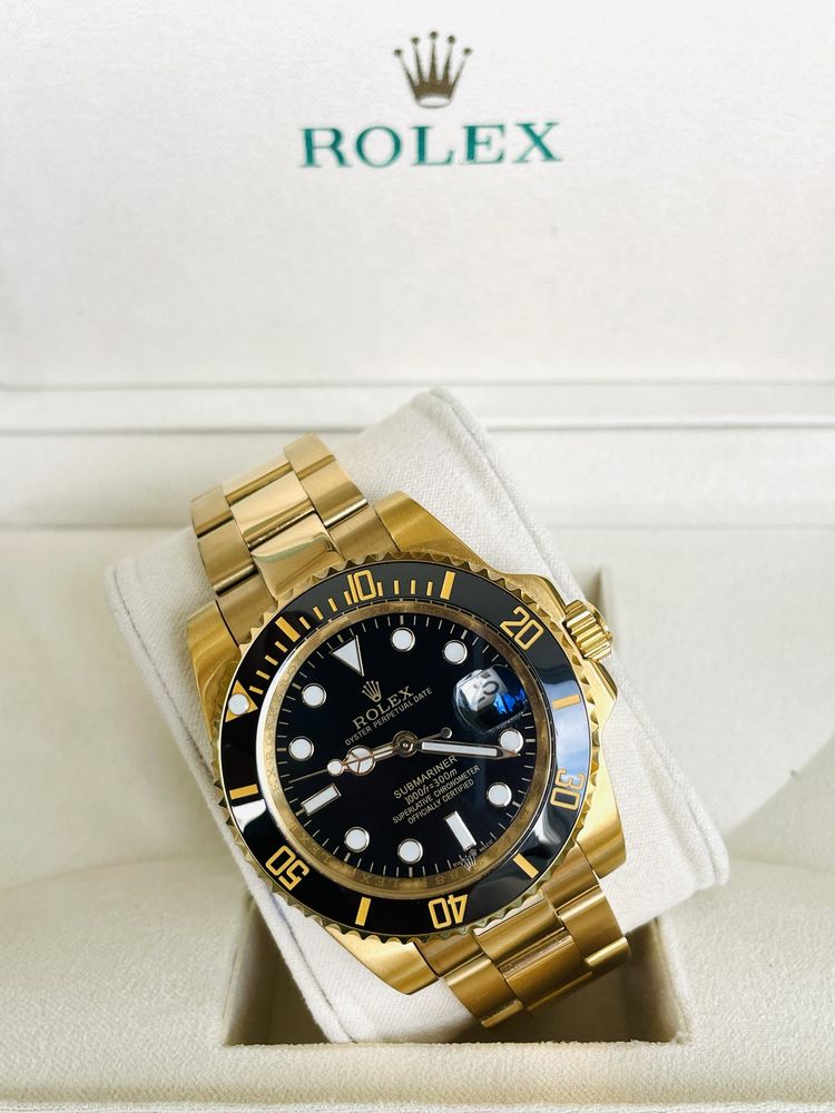 Rolex Submariner Date Gold 16618 Automatic | Garantie