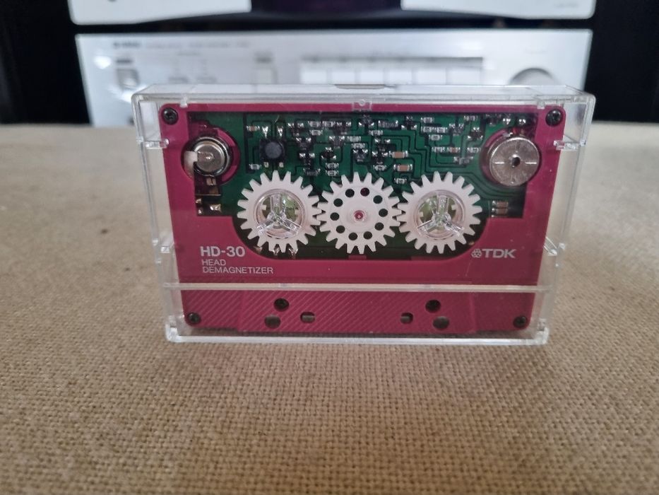 Caseta Audio Demagnetizator capete TDK HD-30. Impecabila.