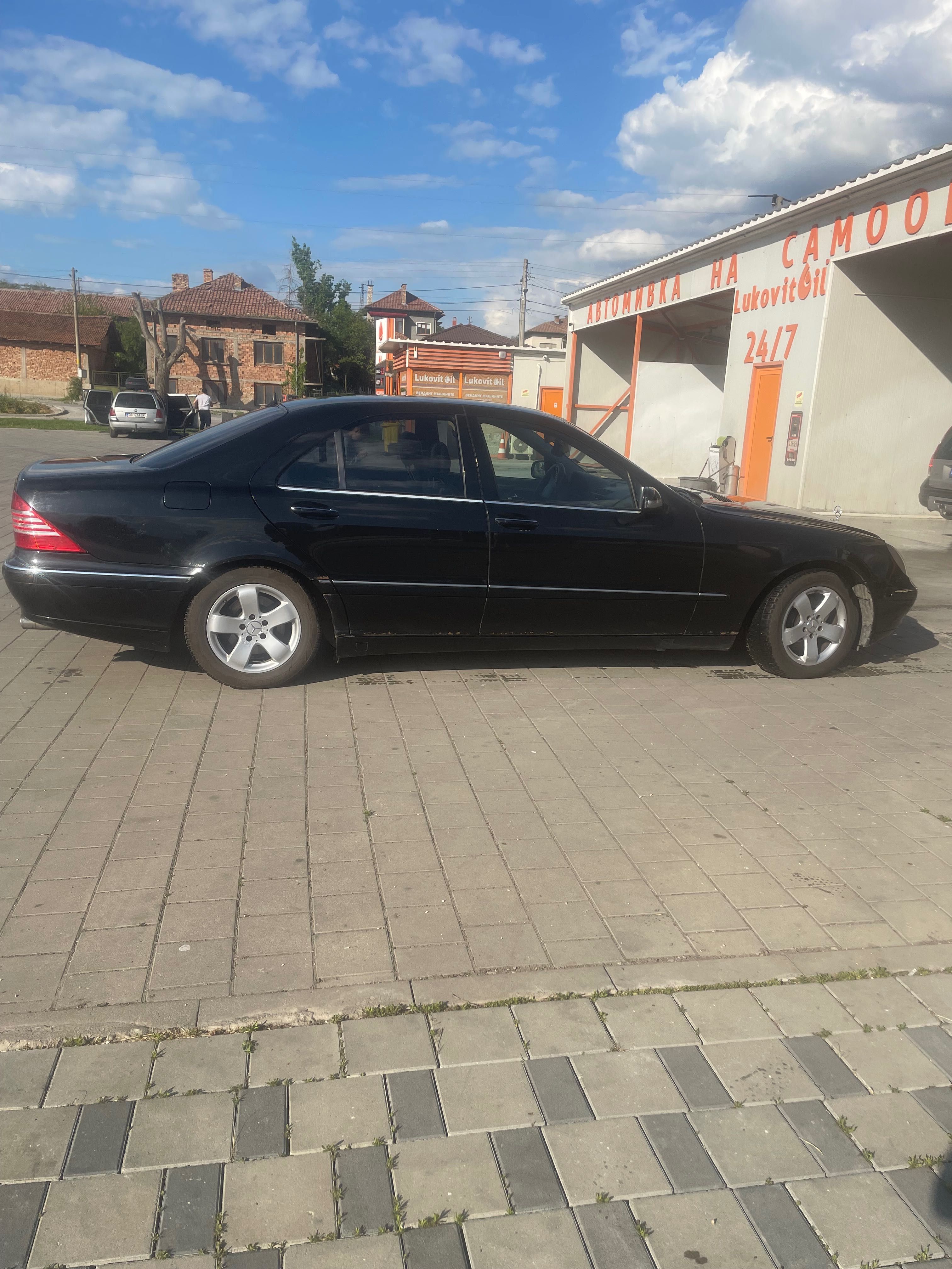 Mercedes S W220 3.2 газ,бензин