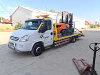 Tractari auto Transport utilaje tractor u650 ifron manitou etc