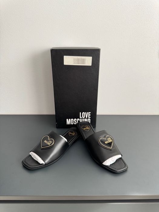Slapi piele - Love Moschino - 37