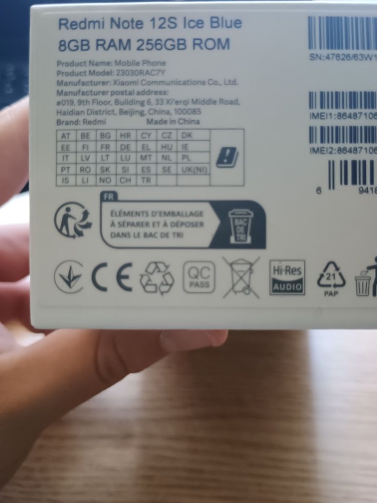 Redmi Note 12S perfect funcțional