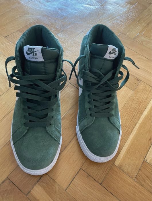 Nike Sb Zoom Blazer Mid Green 41
