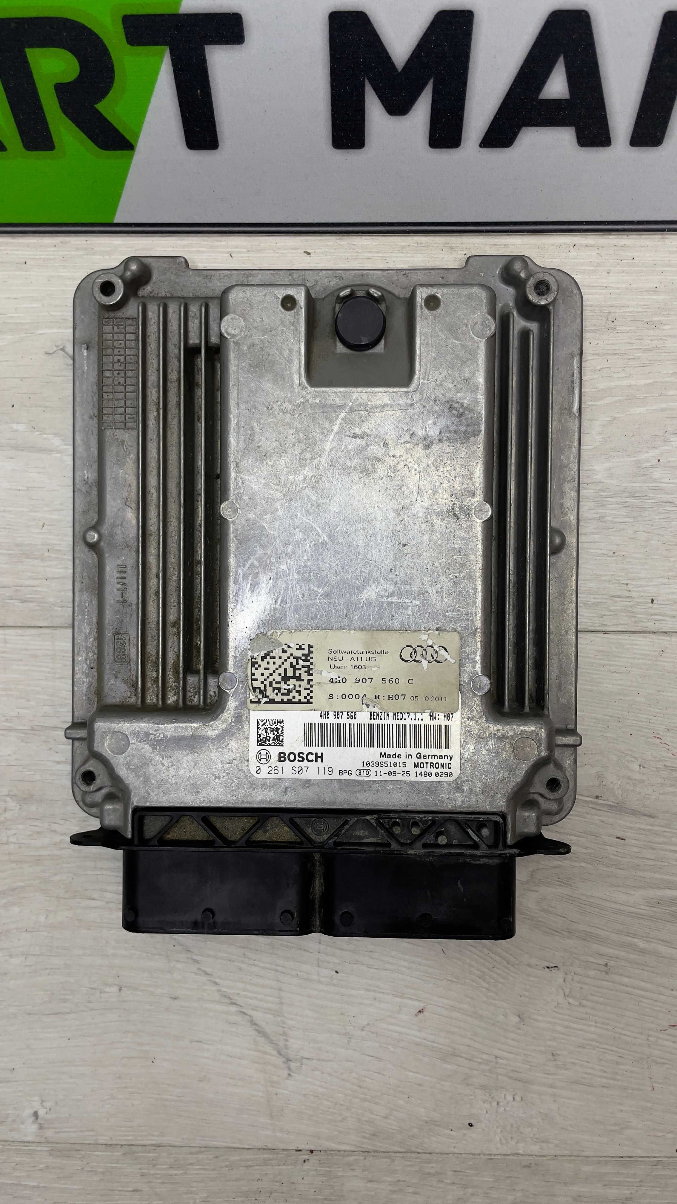Компютър двигател AUDI A8 4H0907560C