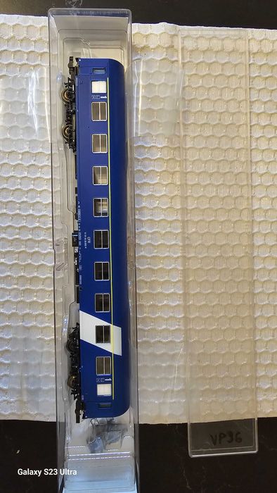 Vand vagon clasa 1 indigo, CFR, epoca IV , STA 5035 scara H0