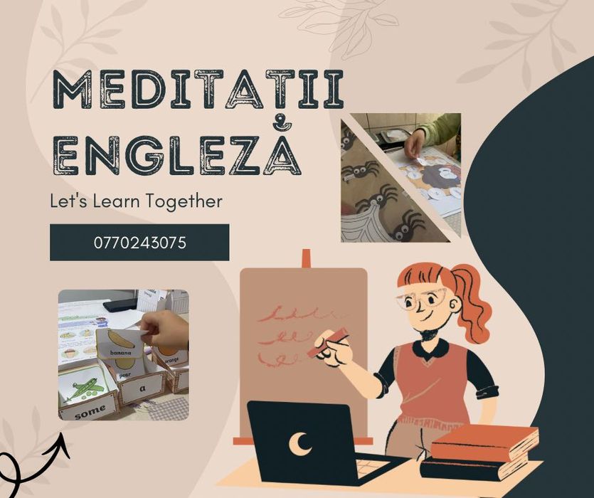 Meditatii DE ENGLEZA pentru copii