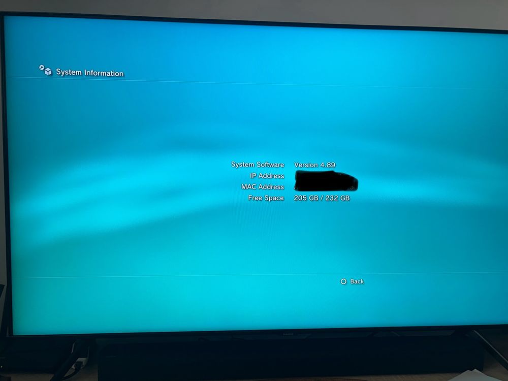 Vand Ps 3 model CECH 2504B