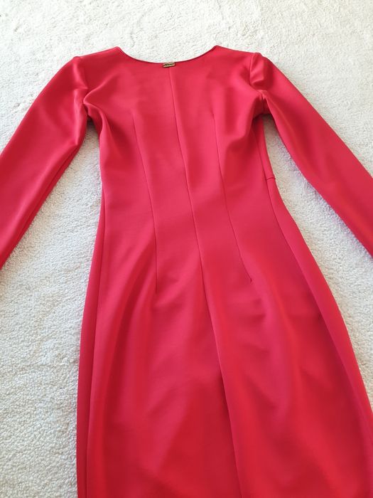 Rochie decoltata rosie mar S