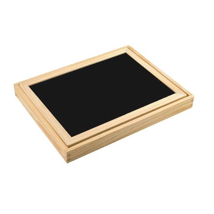 jucarie/Tabla magnetica educationala, din lemn, cu puzzle