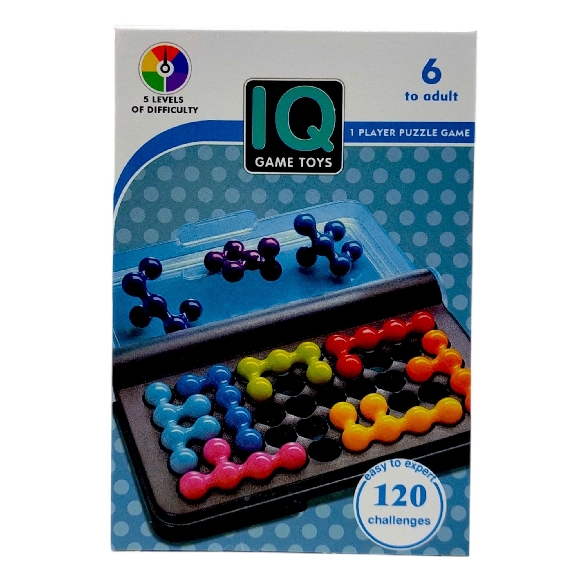 Логическа игра IQ пъзел/Игра IQ Game 120 предизвикателства