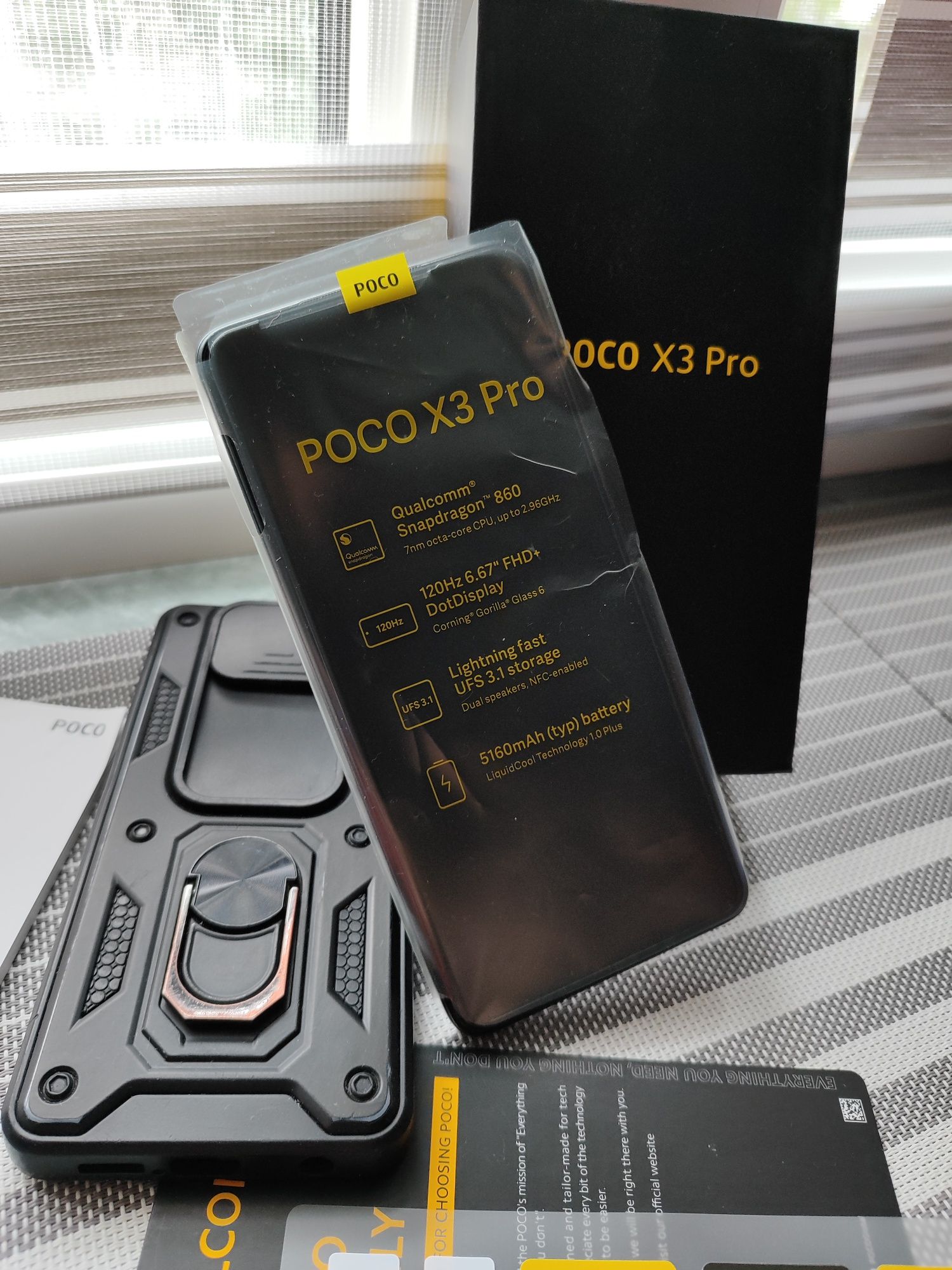 Poco x3 pro 256гб телефон в отличном состоянии