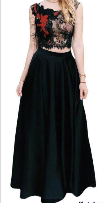 Rochie nasa -Banchet din 2 piese corset  si fusta La Donna Noua