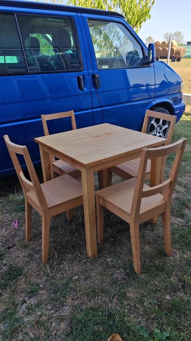 Masa cu Scaune - Lemn Masiv - Mobilier Germania