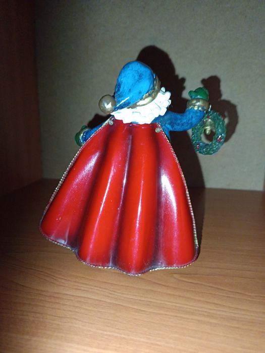 Decorațiune moș crăciun albastru