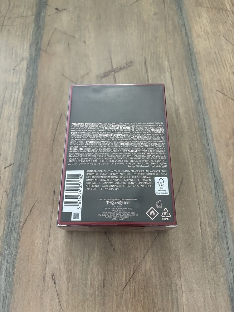 Парфюм Ysl Black Opium Over Red 90ml