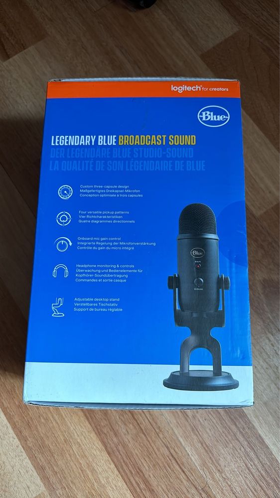 Microfon Logitech Blue Yeti