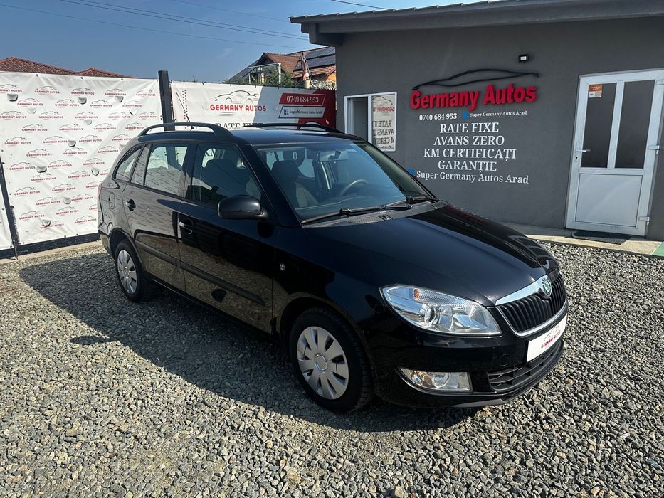 Skoda Fabia RATE/GARANȚIE1.2diesel 2011 euro5 clima electric senzori CA NOUA!