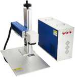 Aparat Laser Portabil, Fibra, 20W  + Sistem-ul Rotary