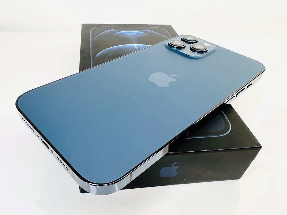 Apple iPhone 12 Pro 128GB Pacific Blue Перфектен! Гаранция!