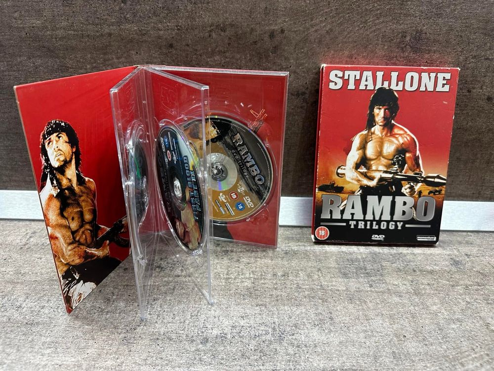 Рамбо-Rambo DVD трилогия
