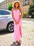 Rochie Zara midi Roz - Marimea S
