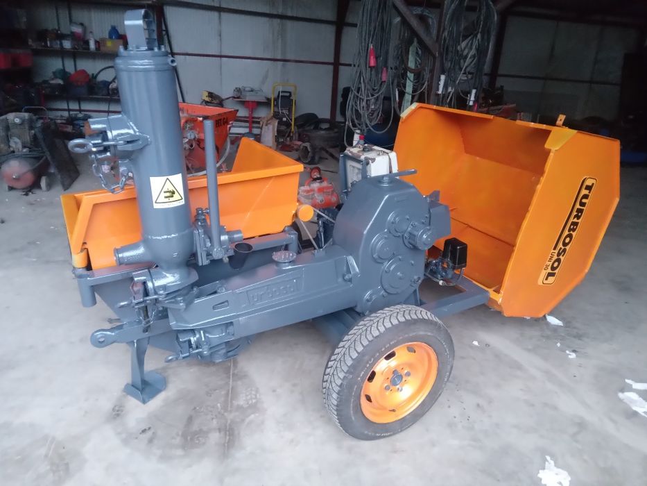 Turbosol uni 30 trifazic ca și noua pompa de tencuit