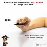 Camera i-Cheat S4 + Casca de Copiat FARA Telefon - Casti pentru Copiat