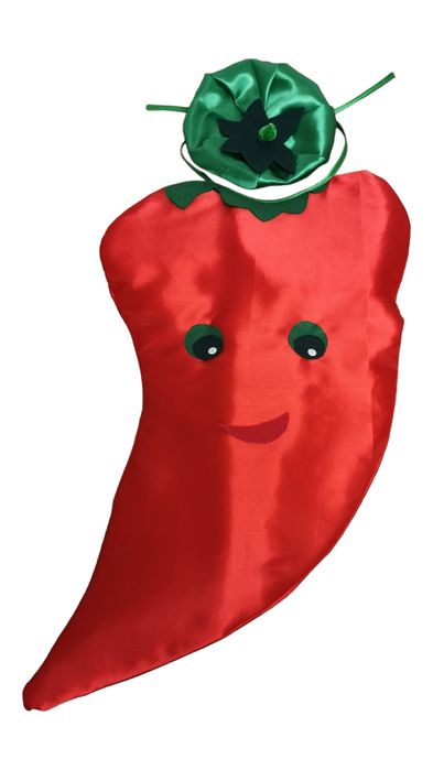 Costum ardei rosu serbare carnaval halloween made în România