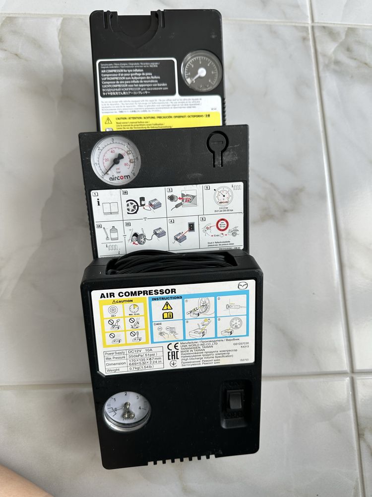 12V Преносим Автомобилен Компресор