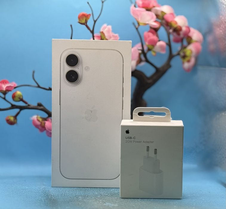 НОВ!!! Apple iPhone 17, 256GB, 5G, White + подарък