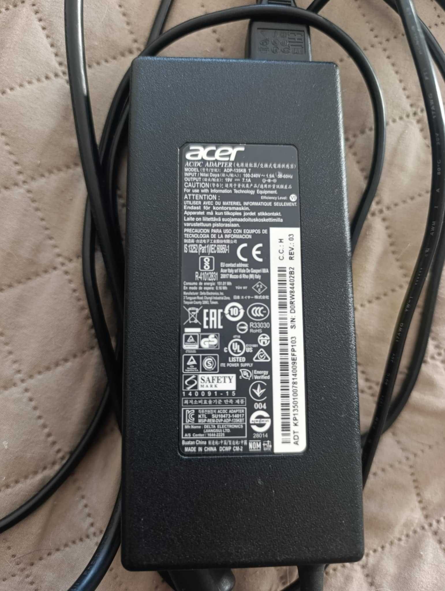 Лаптоп Acer Aspire Full HD 15.6'' Core i7-8750H/1TB/250GB/32GB/GTX1050