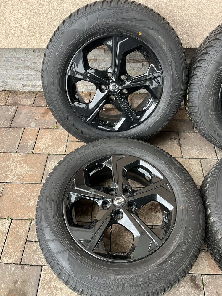 Jante 5x114,3 originale Nissan X-Trail Anvelope 225 65 17