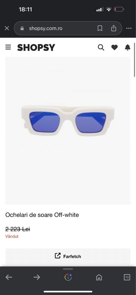 Ochelari Off White