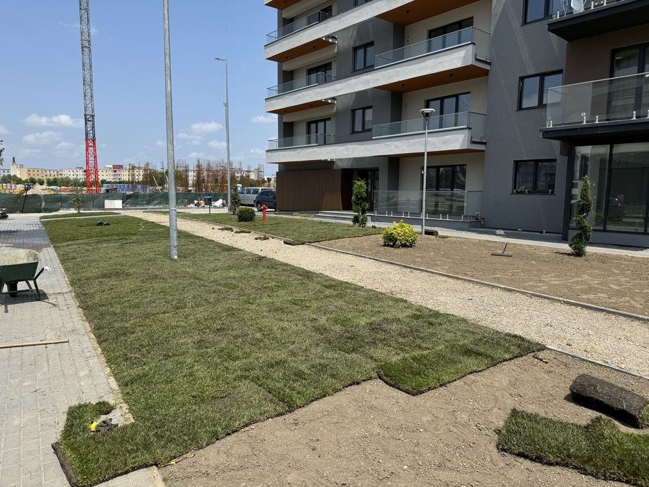 Vand gazon rulo verde