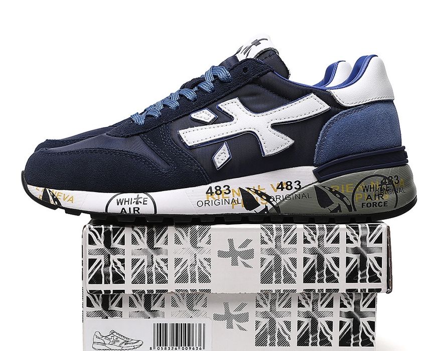 Нови мъжки обувки Premiata Mick тъмносини