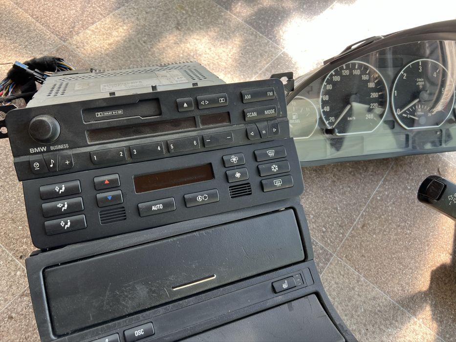Radio Casetofon Business Original Bmw Seria 3 E46 Modul Panou Clima