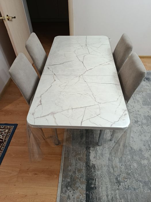 Стол со стульями трансформер