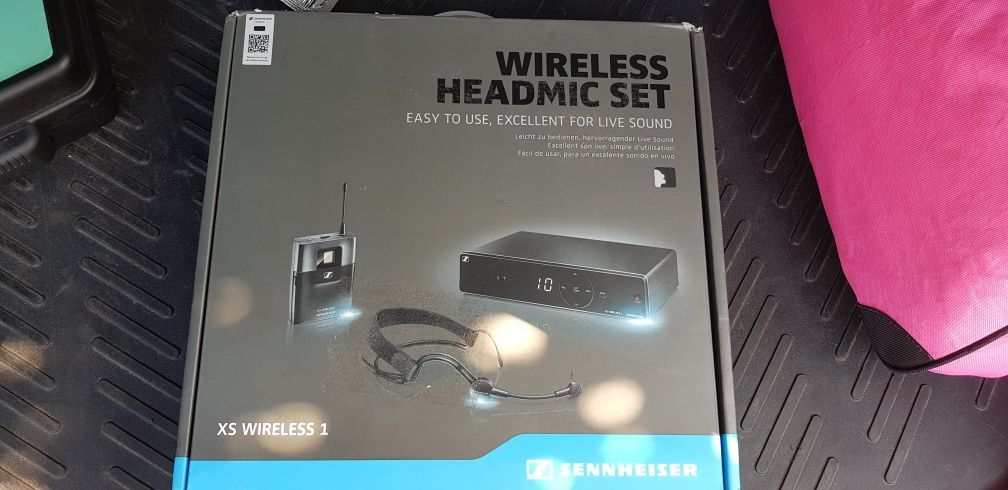 SENNHEISER  Wireless headmic profesional, voce/baking