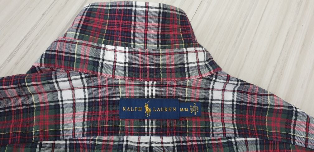 POLO Ralph Lauren Pique Cotton Mens Size M ОРИГИНАЛ! НОВО! Мъжка Риза!