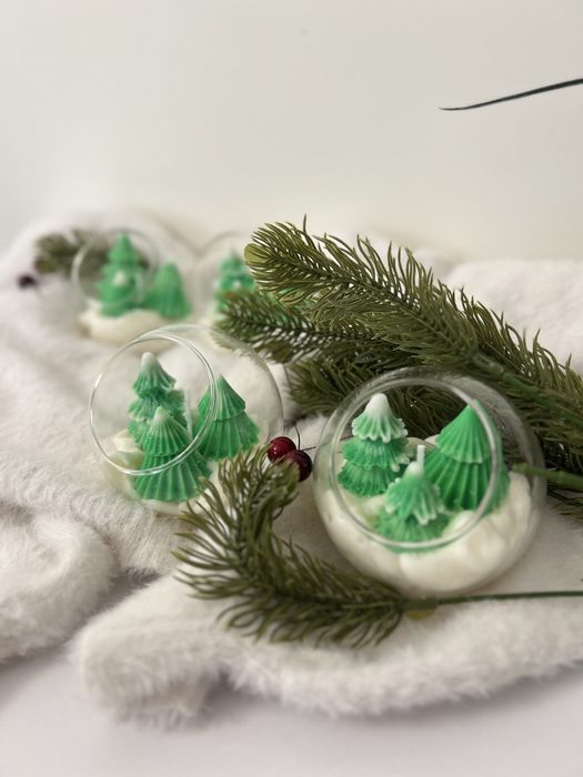 Ароматни коледни свещи