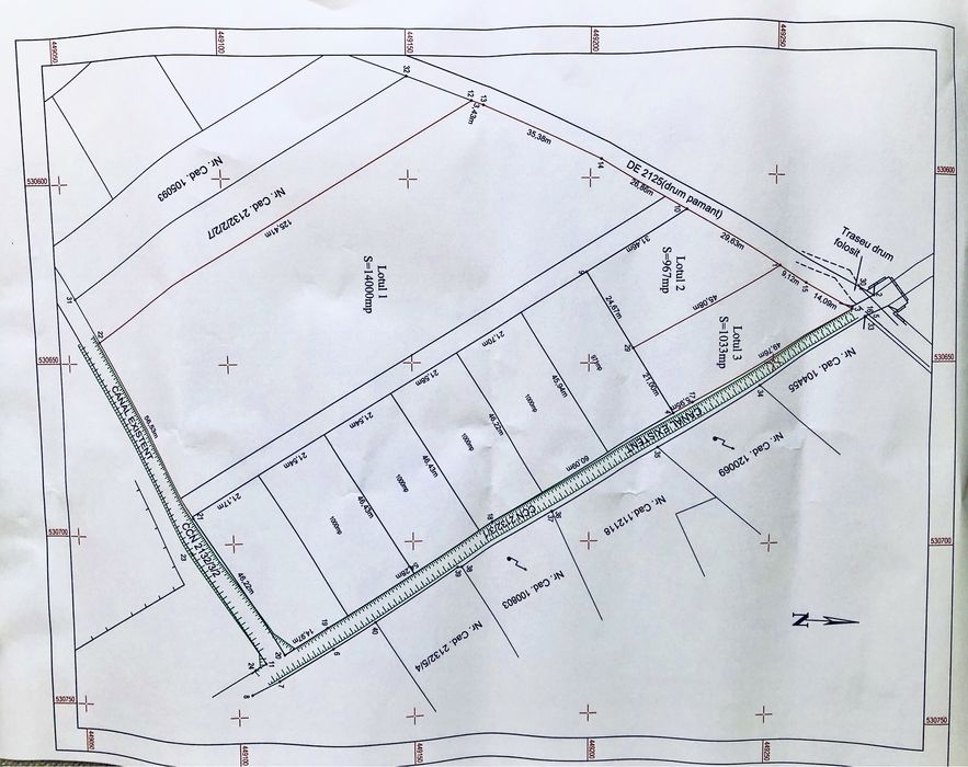 Teren intravilan 1000 m Tohanu Nou - Bran