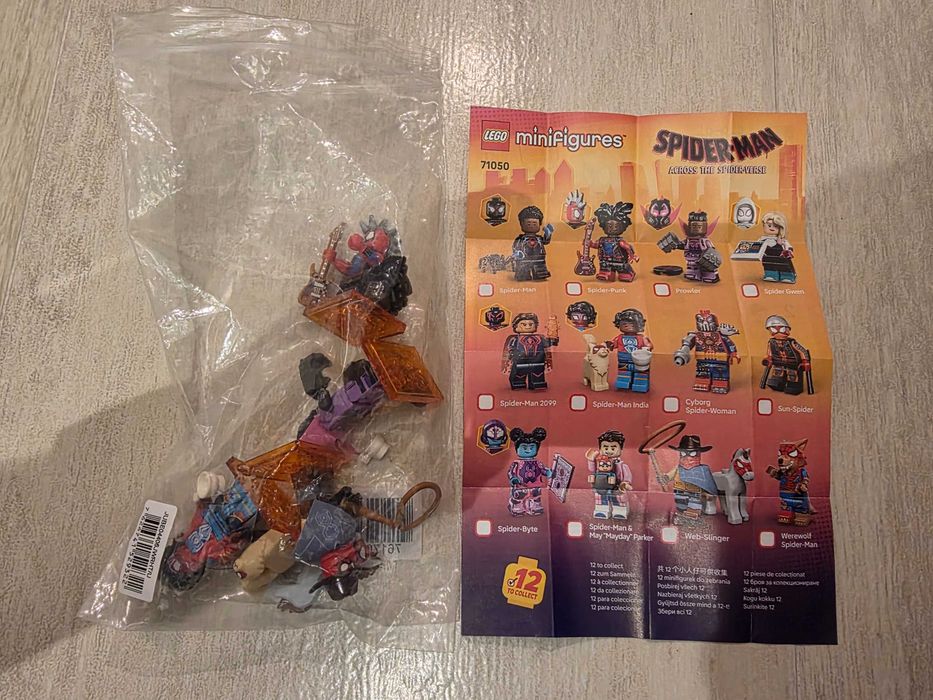 Lego Spiderman Minifigures