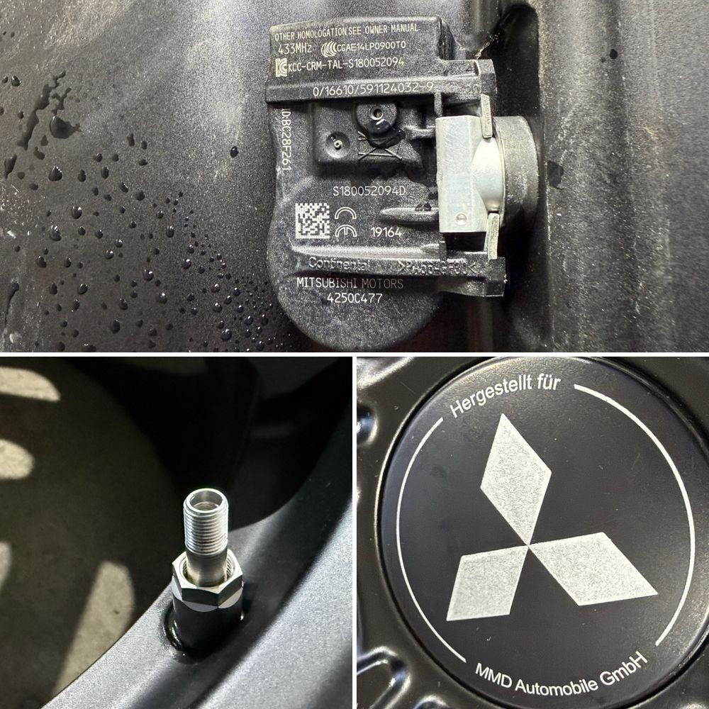 4бр. КАТО НОВИ 17” ОРИГИНАЛНИ Джанти 5x114,3 за -MITSUBISHI-7Jx17,ET38