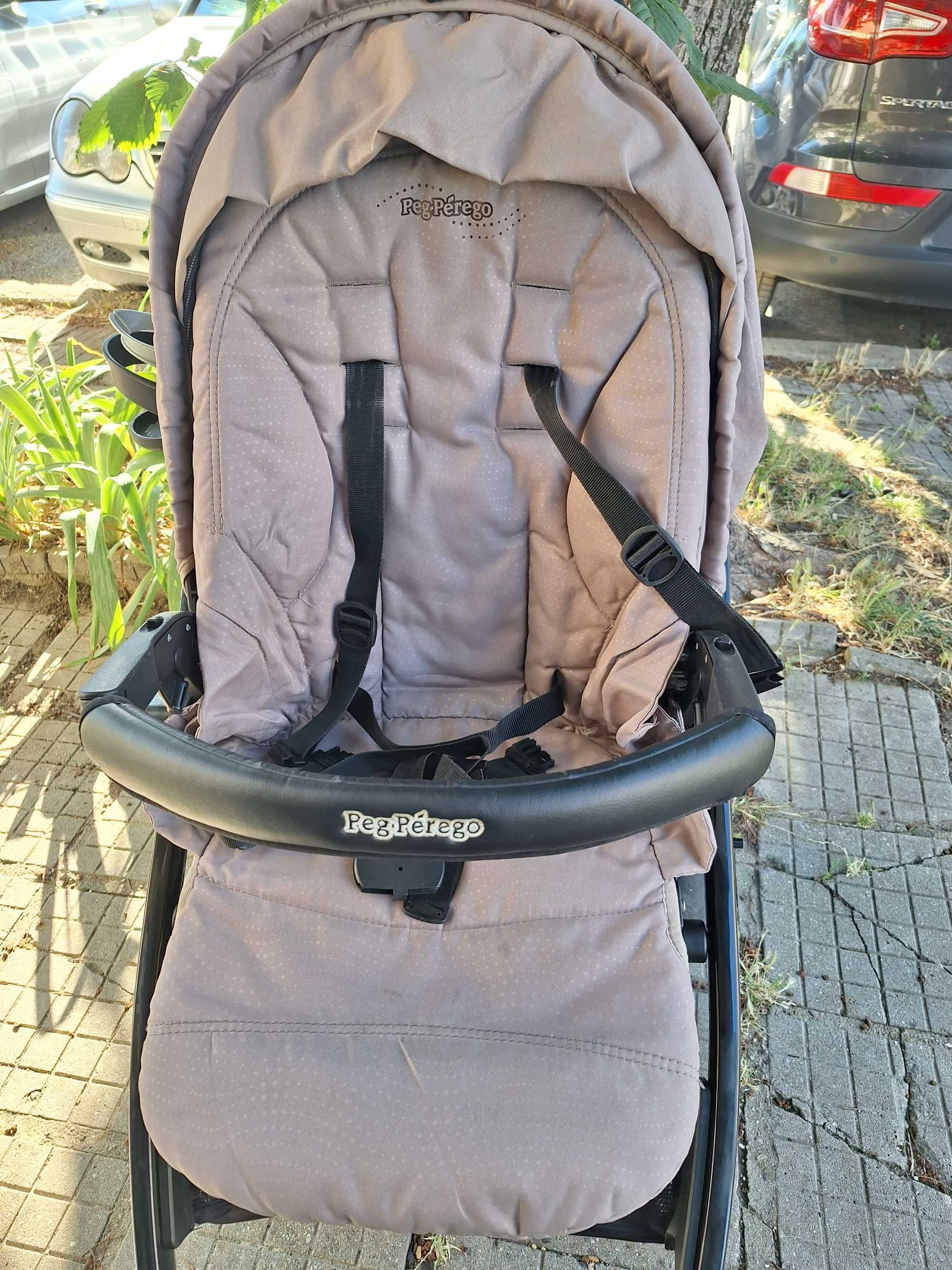 Бебешка количка Peg Perego 3 в 1 в добро състояние